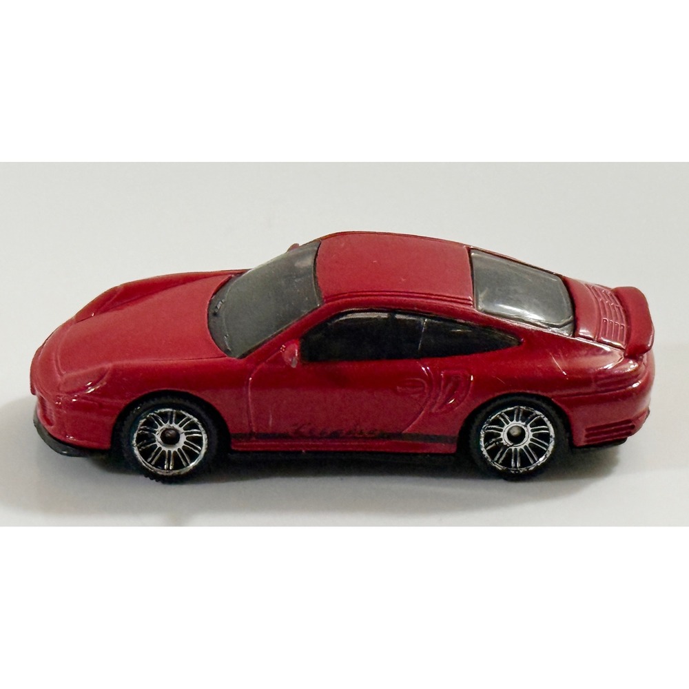 Matchbox Porsche 911 Turbo Kids 1:64 Red Die-Cast Sports Car 2001 Mattel